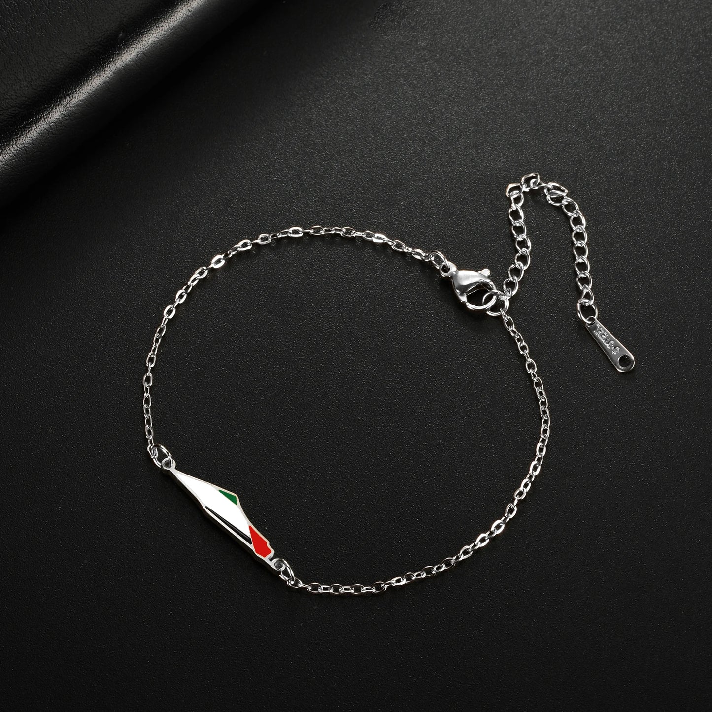 Palestine Charm Bracelet